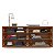 Cômoda Porto Moderna 150x63cm c/ 6 Gavetas Puxadores Embutidos e 6 Pés - Imagem 7