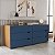 Cômoda Porto Moderna 150x63cm c/ 6 Gavetas Puxadores Embutidos e 6 Pés - Imagem 8