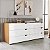 Cômoda Porto Moderna 150x63cm c/ 6 Gavetas Puxadores Embutidos e 6 Pés - Imagem 6