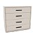 Cômoda Valência Compacta Organizadora 90x84cm com 4 Gavetas - Imagem 10