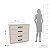 Cômoda Valência Compacta Organizadora 90x84cm com 4 Gavetas - Imagem 11