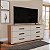Cômoda Valência Moderna Organizadora 150x63cm com 6 Gavetas - Imagem 1