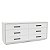 Cômoda Valência Moderna Organizadora 150x63cm com 6 Gavetas - Imagem 22