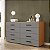 Cômoda de Casal Valência Moderna 150x84cm com 8 Gavetas - Imagem 4