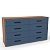 Cômoda de Casal Valência Moderna 150x84cm com 8 Gavetas - Imagem 14