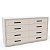 Cômoda de Casal Valência Moderna 150x84cm com 8 Gavetas - Imagem 18