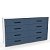 Cômoda de Casal Valência Moderna 150x84cm com 8 Gavetas - Imagem 26
