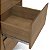 Conjunto Gabinete Banheiro c/ Espelheira Travertino 80x170cm 2 Gavetas - Imagem 5