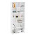 Estante Xangai Escritório/Home Office 90x204,2cm 12 Nichos e 6 Pés - Imagem 13