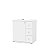 Gabinete Banheiro Compacto 59,9x66cm 3 Gavetas 3 Prateleiras e 4 Pés - Imagem 5