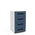 Gaveteiro Valência para Escritório/Home Office 40x71cm 4 Gavetas - Imagem 23