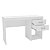 Mesa Escrivaninha Malta Escritório/Home Office 120x75,5cm 2 Gavetas - Imagem 11