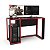 Mesa Escrivaninha Gamer Singapura 120x75,5cm com Suporte para CPU - Imagem 2