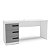 Mesa Escrivaninha Lisboa Escritório/Home Office 163x77cm 3 Gavetas - Imagem 5