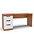Mesa Escrivaninha Madri Escritório/Home Office 163x77cm 3 Gavetas - Imagem 15