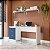 Mesa Escrivaninha Madri Escritório/Home Office 163x77cm 3 Gavetas - Imagem 15