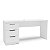 Mesa Escrivaninha Madri Escritório/Home Office 163x77cm 3 Gavetas - Imagem 10