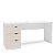 Mesa Escrivaninha Porto Escritório/Home Office 163x77cm 3 Gavetas - Imagem 2
