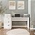 Mesa Escrivaninha Porto Escritório/Home Office 163x77cm 3 Gavetas - Imagem 12