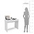 Mesa Escrivaninha Tijuca Escritório/Home Office 90x75,5cm 2 Gavetas - Imagem 15