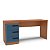 Mesa Escrivaninha Valência Escritório/Home Office 163x77cm 3 Gavetas - Imagem 18
