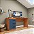 Mesa Escrivaninha Valência Escritório/Home Office 163x77cm 3 Gavetas - Imagem 13