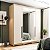 Roupeiro Barcelona em MDF 180,5x235,5 2 Gavetas 4 Portas com Espelho - Imagem 1