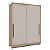 Roupeiro Barcelona MDF 177X235,5cm 4 Gavetas e 2 Portas de Correr - Imagem 2