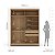 Roupeiro Barcelona em MDF 180x235,5cm 6 Prateleiras e 4 Portas - Imagem 4
