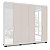 Roupeiro Casal Porto 242x214cm 4 Prateleiras e 6 Portas com Espelho - Imagem 18