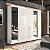 Roupeiro Casal Porto 242x214cm 4 Prateleiras e 6 Portas com Espelho - Imagem 17