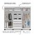 Roupeiro Casal Porto 242x214cm 4 Prateleiras e 6 Portas com Espelho - Imagem 23