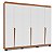 Roupeiro Casal Porto 242x214cm com 6 Portas e Puxadores Embutidos - Imagem 10