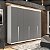 Roupeiro Casal Porto 242x214cm com 6 Portas e Puxadores Embutidos - Imagem 13