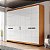 Roupeiro Casal Lisboa 242x214cm com 4 Gavetas 4 Prateleiras e 6 Portas - Imagem 7