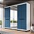 Roupeiro Casal Lisboa 242x214cm 4 Gavetas e 6 Portas com Espelho - Imagem 15