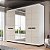 Roupeiro Casal Lisboa 242x214cm 4 Gavetas e 6 Portas com Espelho - Imagem 11