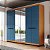 Roupeiro Casal Lisboa 242x214cm 4 Gavetas e 6 Portas com Espelho - Imagem 9