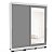 Roupeiro Solteiro Madri 177x213cm 2 Gavetas 2 Portas Correr c/ Espelho - Imagem 14