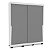 Roupeiro Solteiro Porto 177x213cm com 2 Portas de Correr e 2 Gavetas - Imagem 14