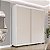 Roupeiro Solteiro Porto 177x213cm com 2 Portas de Correr e 2 Gavetas - Imagem 11