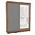 Roupeiro Solteiro Porto 177x213cm 2 Portas de Correr com Espelho - Imagem 6