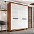 Roupeiro Solteiro Lisboa Moderno 161x214cm 4 Gavetas e 4 Portas - Imagem 7