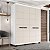 Roupeiro Solteiro Lisboa Moderno 161x214cm 4 Gavetas e 4 Portas - Imagem 11