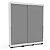 Roupeiro Solteiro Madri 177x213cm 2 Gavetas 8 Prateleiras e 2 Portas - Imagem 14
