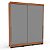 Roupeiro Solteiro Madri 177x213cm 2 Gavetas 8 Prateleiras e 2 Portas - Imagem 10
