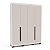 Roupeiro Solteiro Madri 161x214cm 4 Gavetas 6 Prateleiras e 4 Portas - Imagem 6