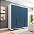 Roupeiro Solteiro Madri 161x214cm 4 Gavetas 6 Prateleiras e 4 Portas - Imagem 17