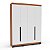 Roupeiro Solteiro Madri 161x214cm 4 Gavetas 6 Prateleiras e 4 Portas - Imagem 10