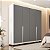 Roupeiro Solteiro Porto 161x214cm 6 Prateleiras 4 Gavetas e 4 Portas - Imagem 13